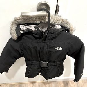 The North Face Greenland Waterproof 550-Fill Down TNF Black Jacket; 4T Toddler